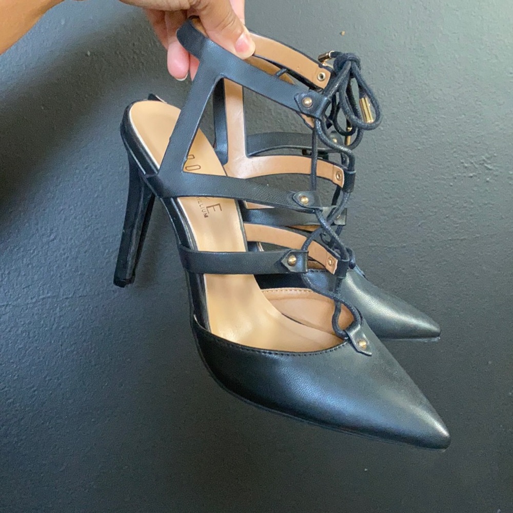 Black Closed Toed Heels